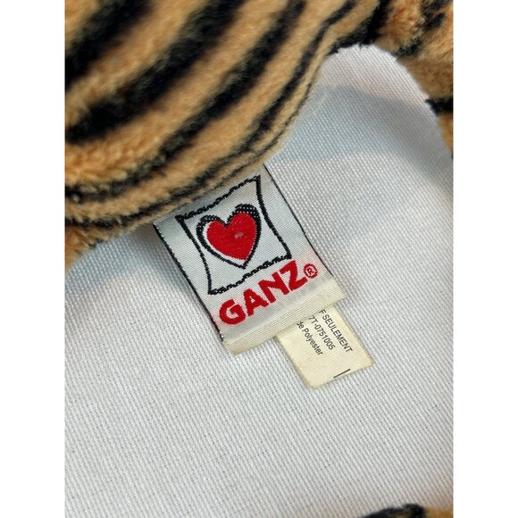 Ganz Webkinz Bengal Tiger 9" Orange Black Striped Plush Stuffed Animal No Code - Picture 3 of 11